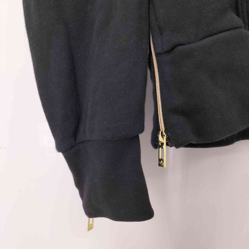 アディダスオリジナルス adidas Originals ジップデザインフロントロゴフーディー レディース import:M