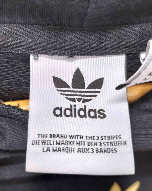 アディダスオリジナルス adidas Originals ジップデザインフロントロゴフーディー レディース import:M