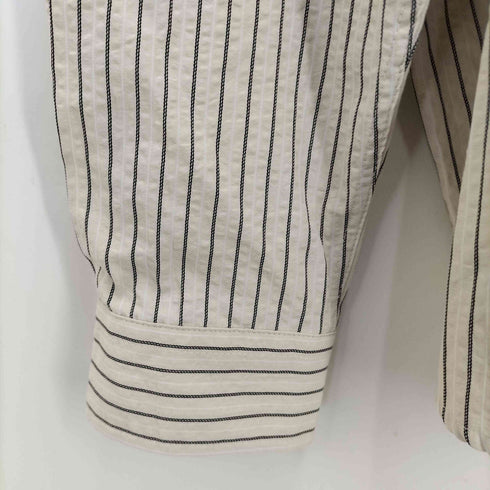BASEMOMENT Resort Stripe Shirt Cream Beige 韓国 メンズ import:L