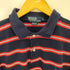 ポロバイラルフローレン Polo by RALPH LAUREN ポニー 刺繍 ボーダー S/S ポロシャツ メンズ import:L