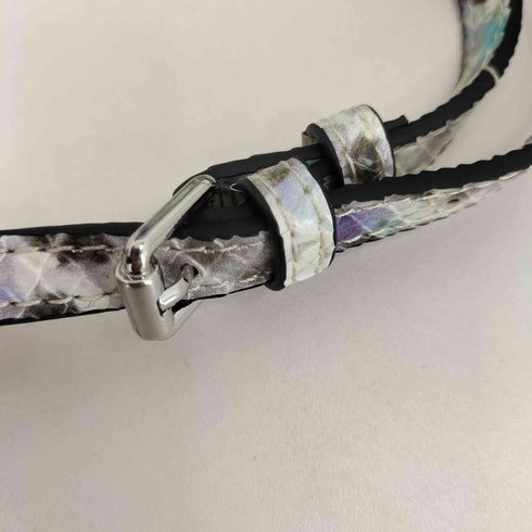 FEDAN パイソン柄 ショルダーポシェット レディース