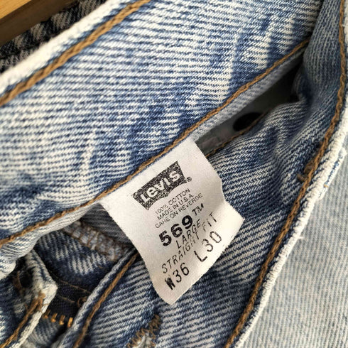リーバイス Levis USA製 ボタン裏511刻印 569 デニムパンツ メンズ 36inch
