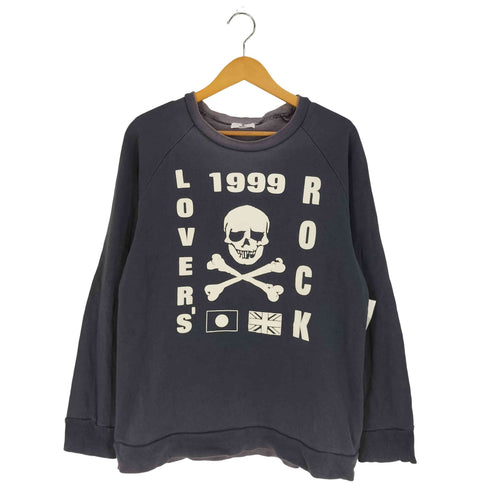 Super Lovers 1999 ROCK LOVER’S プリント ラグラン クルーネックスウェット メンズ JPN:M