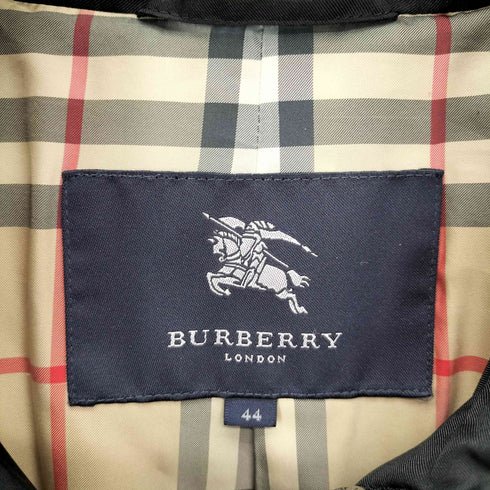 バーバリーロンドン BURBERRY LONDON 裏地ノバチェック スクエア キルティング キルト ダウンコート レディース EUR:44