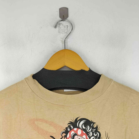 90s USA製 プリントクルーネックTシャツ メンズ JPN:L