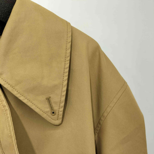 ユニクロユー UNIQLO U Aラインシルエットトレンチコート メンズ L
