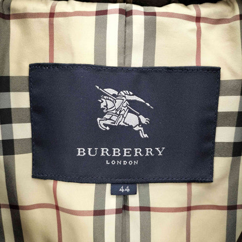 バーバリーロンドン BURBERRY LONDON 裏地ノバチェック スタンドネック ダウンコート ハーフコート レディース EUR:44