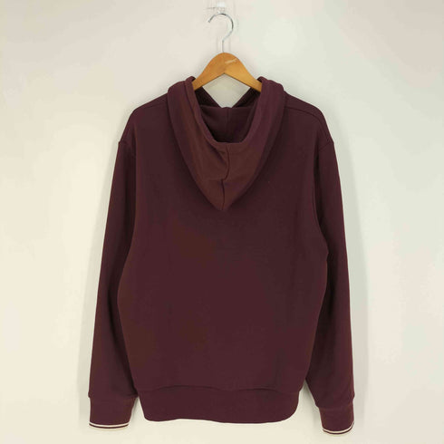 フレッドペリー FRED PERRY TIPPED HOODED SWEATSHIRT ティップド フーデッド スウェットシャツ プルオーバーパーカー メンズ import:L