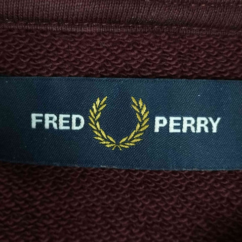 フレッドペリー FRED PERRY TIPPED HOODED SWEATSHIRT ティップド フーデッド スウェットシャツ プルオーバーパーカー メンズ import:L