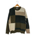ザラ ZARA クレイジーパターン クルーネックニット メンズ import:M