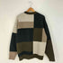 ザラ ZARA クレイジーパターン クルーネックニット メンズ import:M