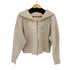 CALNAMUR CABLE ZIP HOODIE KNIT レディース FREE
