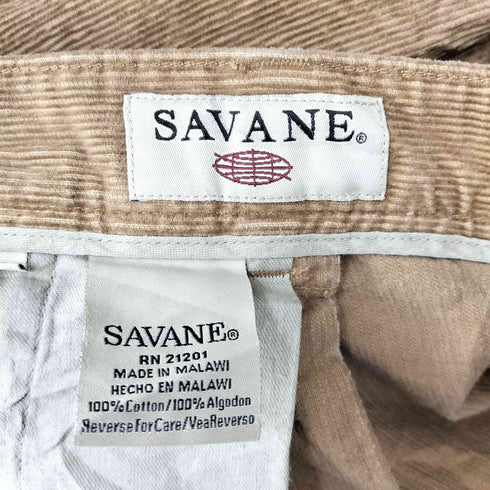 サヴァーン savane SAVANE コーデュロイパンツ メンズ 38×32