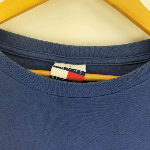 トミーヒルフィガー TOMMY HILFIGER USA製 ロゴ プリント S/S Tシャツ メンズ import:M