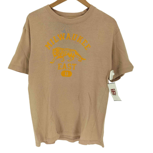 チャンピオン Champion MILWAUKEE EAST ミルウォーキー タイガー 虎 プリント S/S Tシャツ 袖目あり メンズ import:M