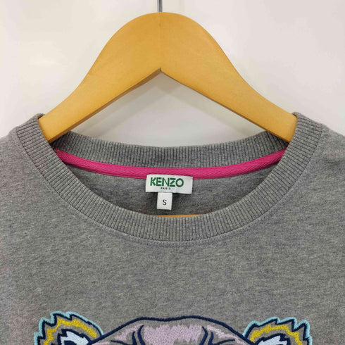 ケンゾーパリス KENZO PARIS 虎 刺繍 クルーネックスウェット レディース import:S