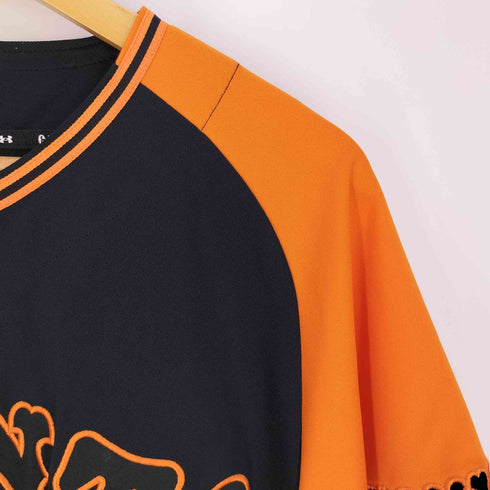 アンダーアーマー UNDER ARMOUR NPBチームロゴ刺繍 2019 2 ナンバリング ユニフォーム メンズ import:L