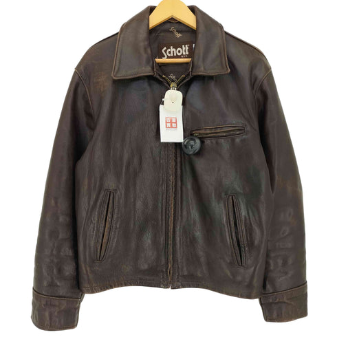 ショット Schott 659 シングルライダースジャケット メンズ 40