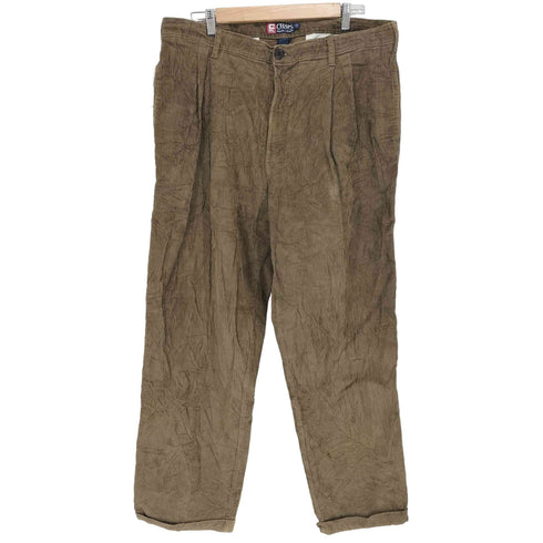 チャップスラルフローレン CHAPS RALPH LAUREN 2タックコーデュロイパンツ メンズ W40L32