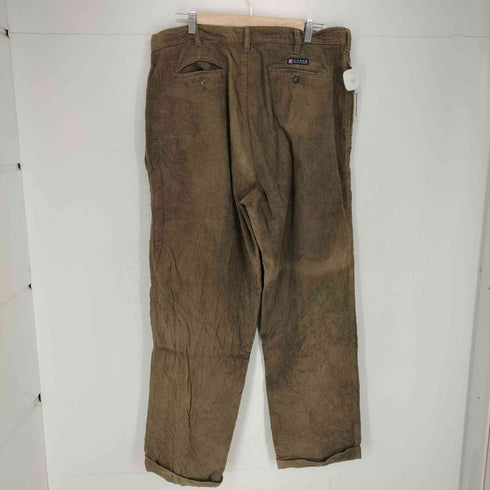チャップスラルフローレン CHAPS RALPH LAUREN 2タックコーデュロイパンツ メンズ W40L32