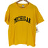 ラッセルアスレチック RUSSELL ATHLETIC 80-90S USA製 MICHIGAN ミシガン アーチ プリント S/S Tシャツ メンズ import:L