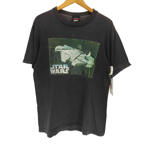 90S USA製 フロント プリント S/S Tシャツ ムービー Tシャツ フェード コピーライト 1997 メンズ MA