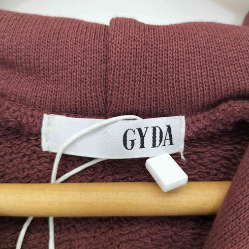 ジェイダ GYDA ロゴ刺繍 スウェットパーカー レディース FREE