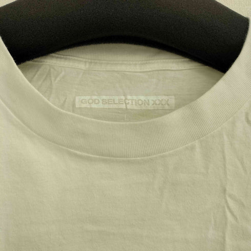 ゴッドセレクショントリプルエックス GOD SELECTION XXX ワンポイント スモールロゴ プリント 半袖 Tシャツ メンズ import:L