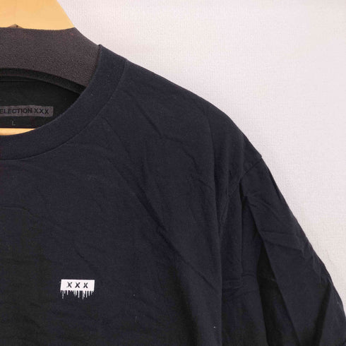 ゴッドセレクショントリプルエックス GOD SELECTION XXX ワンポイント スモールロゴ プリント 半袖 Tシャツ メンズ import:L
