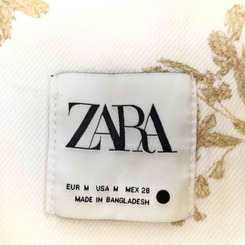 ザラ ZARA 総柄ジャケット レディース import:M