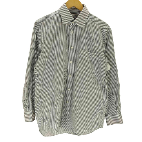 メーカーズシャツカマクラ Makers Shirt 鎌倉 ストライプコットンレギュラーカラーシャツ メンズ 39/82