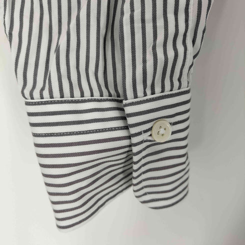 メーカーズシャツカマクラ Makers Shirt 鎌倉 ストライプコットンレギュラーカラーシャツ メンズ 39/82