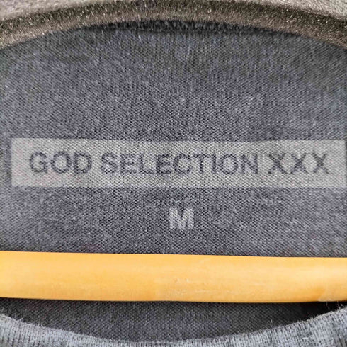 ゴッドセレクショントリプルエックス GOD SELECTION XXX ブランドモチーフロゴ 両面プリント ロンT メンズ import:M