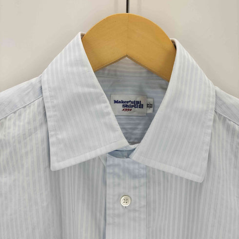 メーカーズシャツカマクラ Makers Shirt 鎌倉 ストライプコットンレギュラーカラーシャツ メンズ 39/82