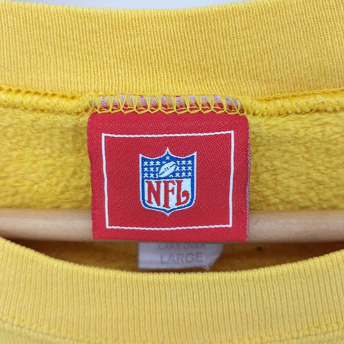 エヌエフエル NFL チームロゴ刺繍クルーネックスウェット メンズ JPN:L