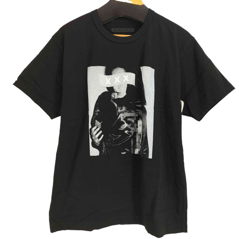 ゴッドセレクショントリプルエックス GOD SELECTION XXX ビックプリント ラメロゴ 半袖 Tシャツ メンズ import:L