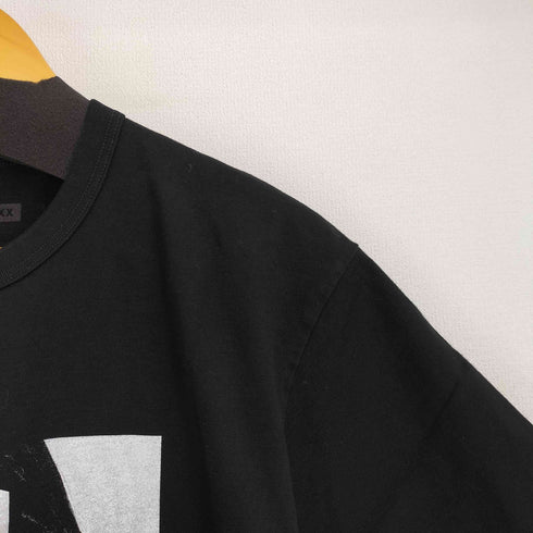 ゴッドセレクショントリプルエックス GOD SELECTION XXX ビックプリント ラメロゴ 半袖 Tシャツ メンズ import:L