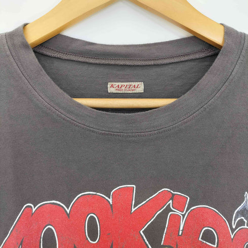 キャピタル KAPITAL 20/-天竺 クルーT(BUSTER PECKISH BOWYpt) メンズ JPN:M