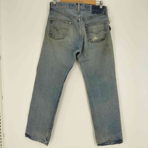 リーバイス Levis 80S 501 ボタン裏 524 刻印 エルパソ工場 黒カン 赤耳 ボタンフライ ダメージ デニム パンツ 1983年製 メンズ W:34 L:33