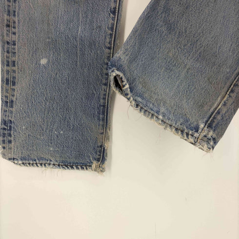 リーバイス Levis 80S 501 ボタン裏 524 刻印 エルパソ工場 黒カン 赤耳 ボタンフライ ダメージ デニム パンツ 1983年製 メンズ W:34 L:33