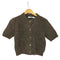 VEQUM HALF SLEEVE KNIT CARDIGAN レディース FREE