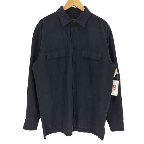 PREMIERE COLECTION スムース ポリ フラップポケット L/S シャツ メンズ import:M
