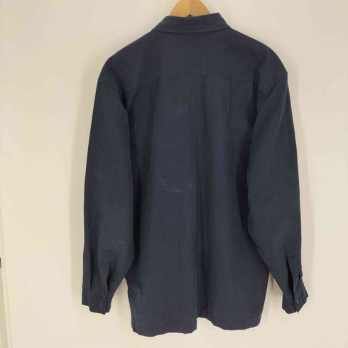 PREMIERE COLECTION スムース ポリ フラップポケット L/S シャツ メンズ import:M