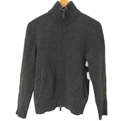 ポロバイラルフローレン Polo by RALPH LAUREN ラムウール100% ダブルジップドライバーズニット レディース import:M
