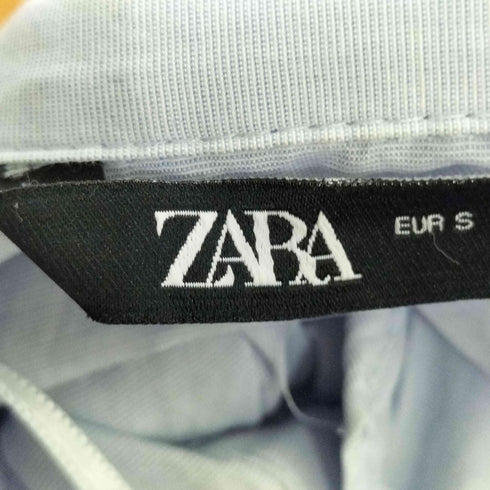 ザラ ZARA スキッパーシャツ オールインワン ジャンプスーツ レディース S