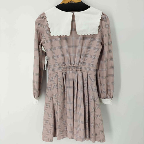 シークレットハニーバイハニーバンチ Secret Honey by Honey Bunch ピンクチェックワンピース レディース JPN:2