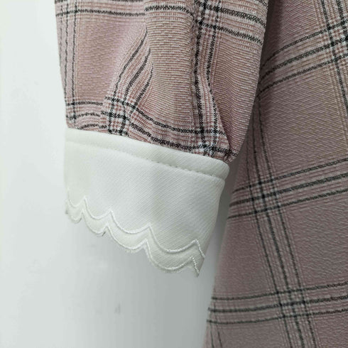 シークレットハニーバイハニーバンチ Secret Honey by Honey Bunch ピンクチェックワンピース レディース JPN:2