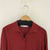 ザラ ZARA ODDIY TRIKOTAJ YELKASI OSILGAN POLO KOʻYLAK レディース import:S