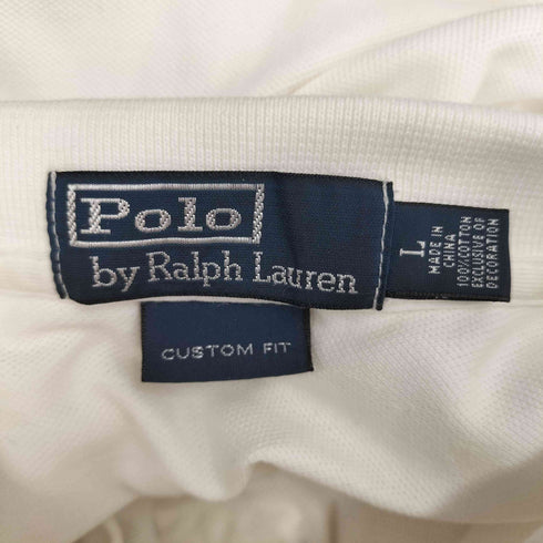 ポロバイラルフローレン Polo by RALPH LAUREN 90s ポニー刺繍 ポロシャツ メンズ JPN:L