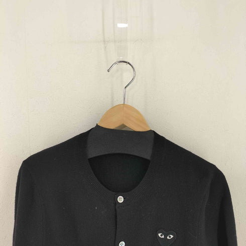 プレイコムデギャルソン PLAY COMME des GARCONS ハートロゴウールカーディガン レディース JPN:M